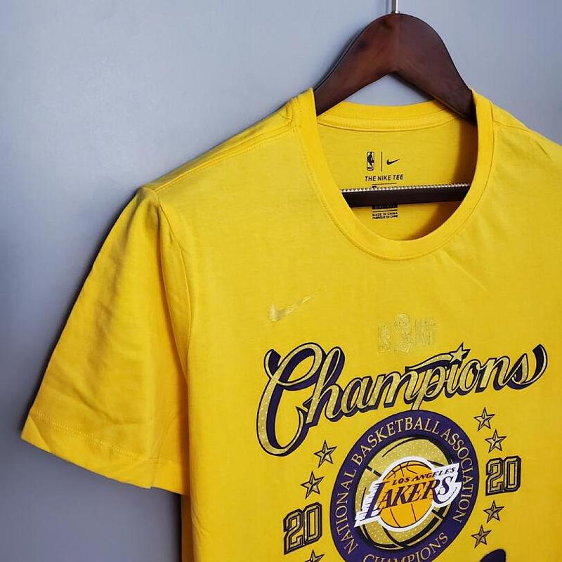 Lakers championship Lakers championship shirt yellow S-XXL 4