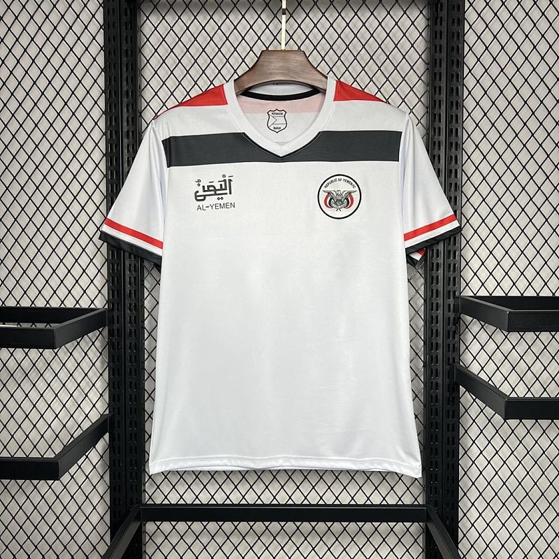 Yemen 2024/25 Yemen 2024/25 White Jersey S-XXXXL