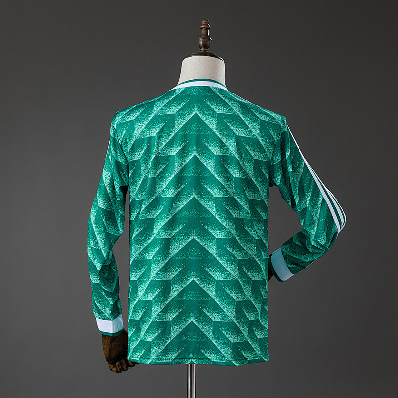 Germania Germany 90/91 Away Retro Long Sleeve Jersey S-XXL 2