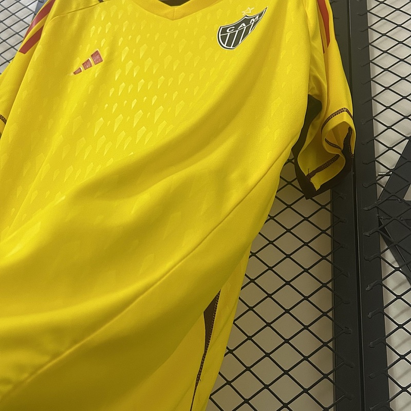 Atletico Madrid 24/25 Atlético Mineiro Limited Edition Goalkeeper Yellow Jersey S-4XL 4
