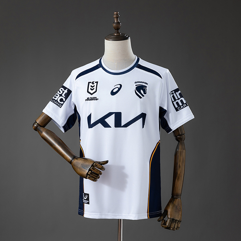 NRL Brisbane NRL Brisbane Broncos 2026 Mens Heritage Jersey White S-5XL