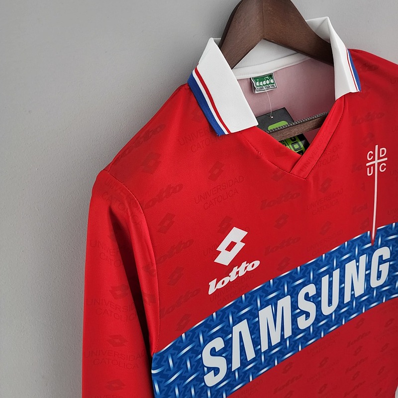 1996 Long Retro 1996 Long Sleeve Deportivo Universidad Católica Third away S-XXL 4