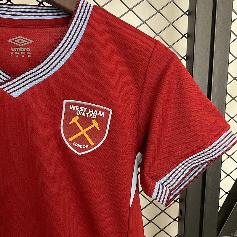 West Ham 25/26 Kids West Ham United Home Size: 16-28 4
