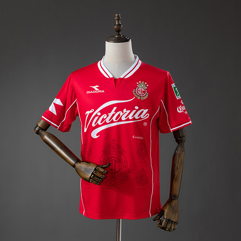 Deportivo Toluca Deportivo Toluca 98/99 Home Retro Jersey S-XXL