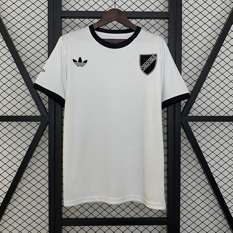 Colo Colo 25/26 Colo Colo 100th Anniversary White S-4XL