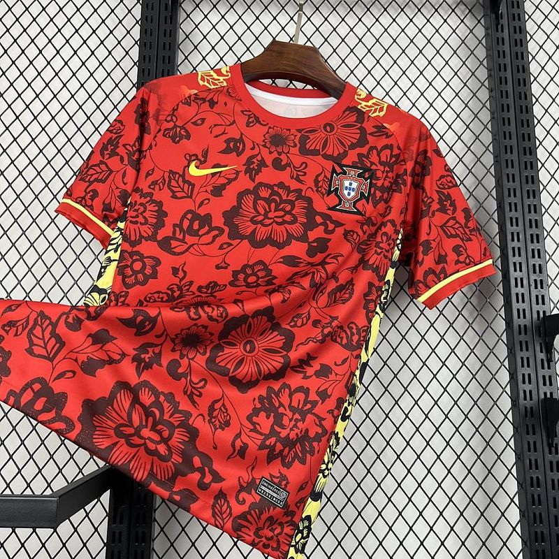 Portogallo Portugal 2024/25 Special Edition Red Jersey S-XXL 2