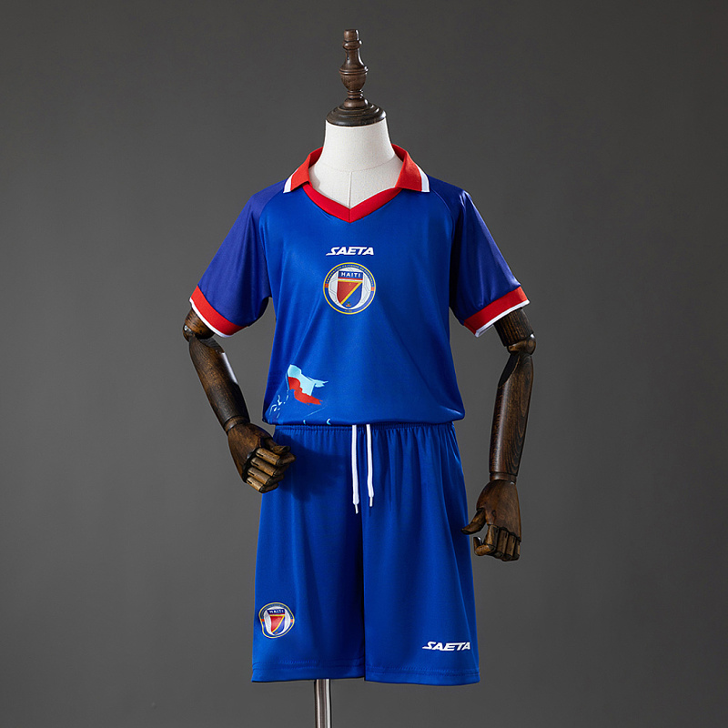Haiti 2026 Haiti 2026 Home Kids Kit Jersey Size 16-28