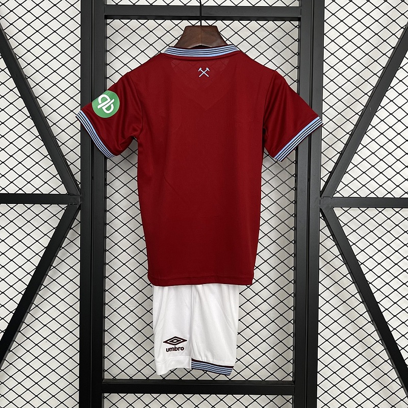 West Ham 25/26 Kids West Ham United Home Size: 16-28 2