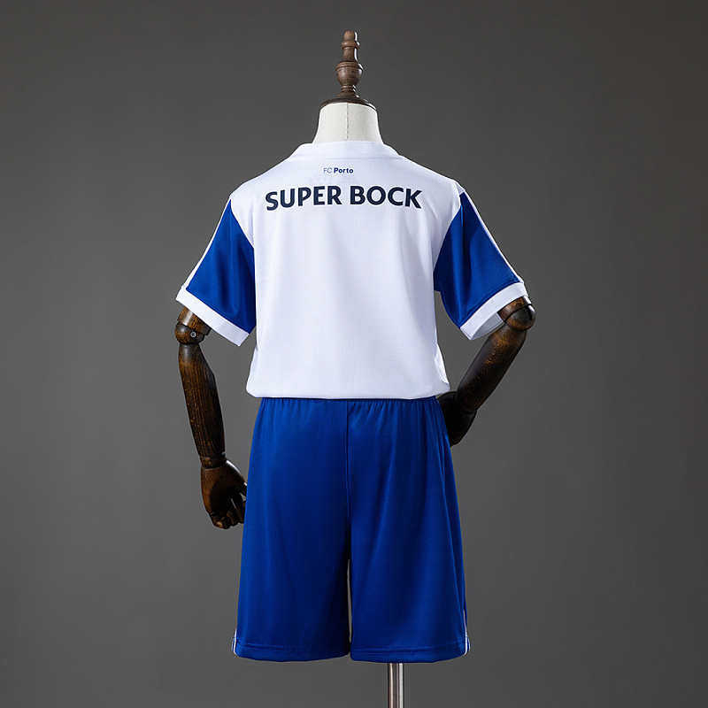 Porto Porto 26/27 Home Kids Kit Jersey Size：16-28 2