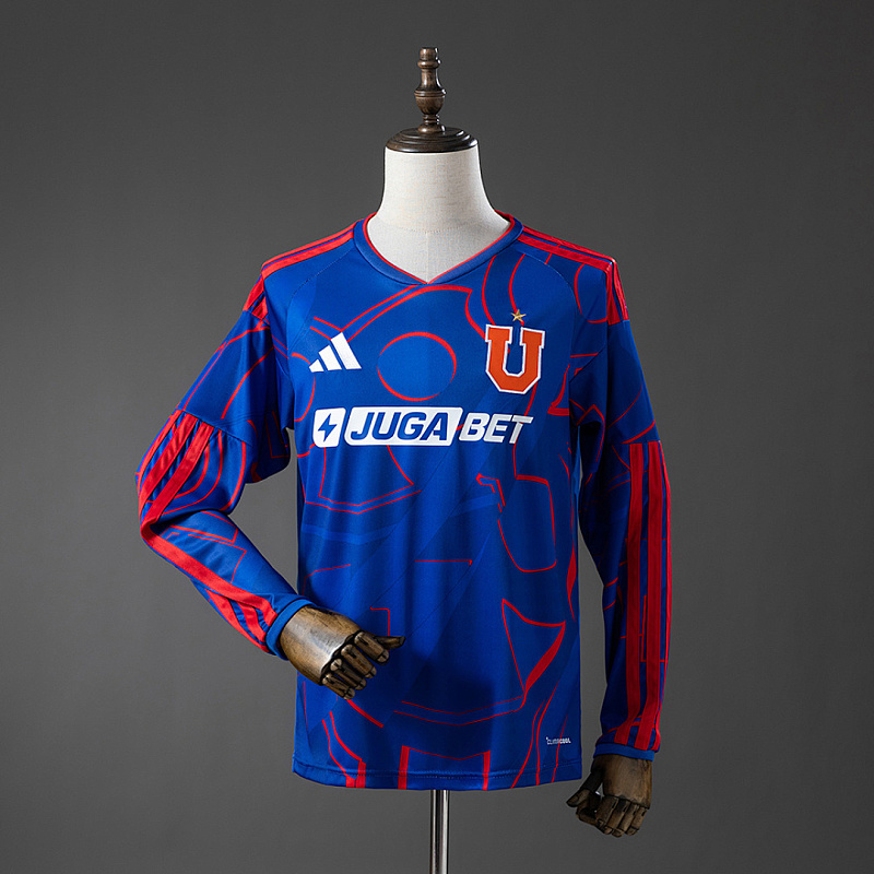 Universidad de Universidad de Chile 26/27 Home Long-sleeved Jersey S-4XL