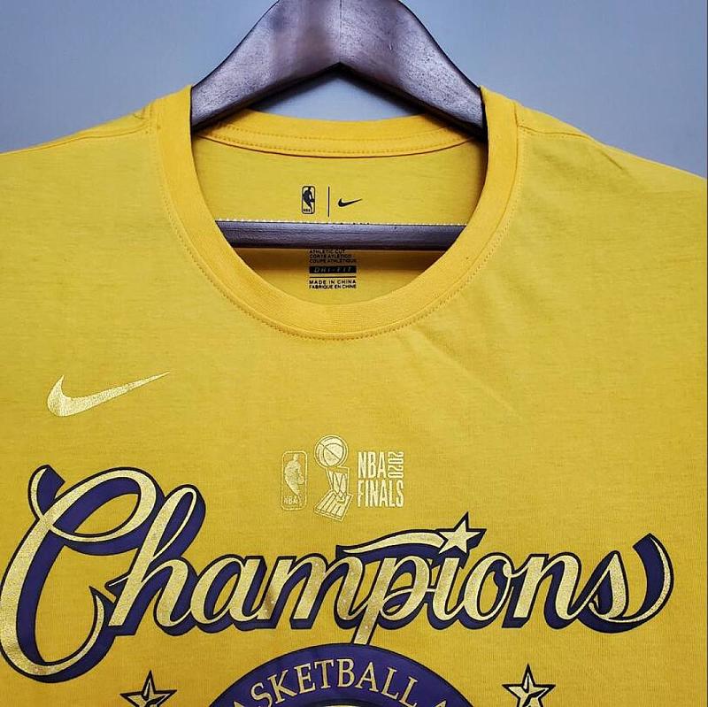 Lakers championship Lakers championship shirt yellow S-XXL 2