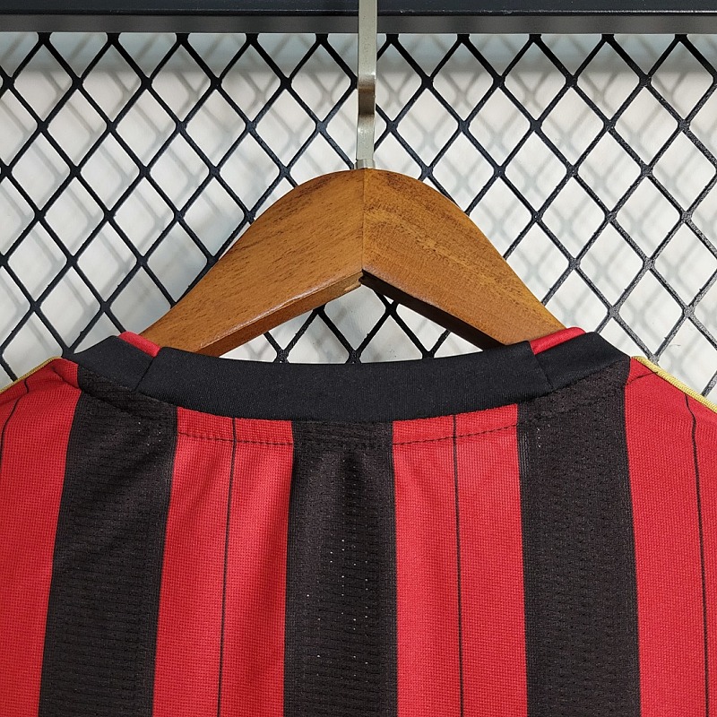 Milan Retro Long Sleeve 2013-14 AC Milan Retro Size S-XXL 9