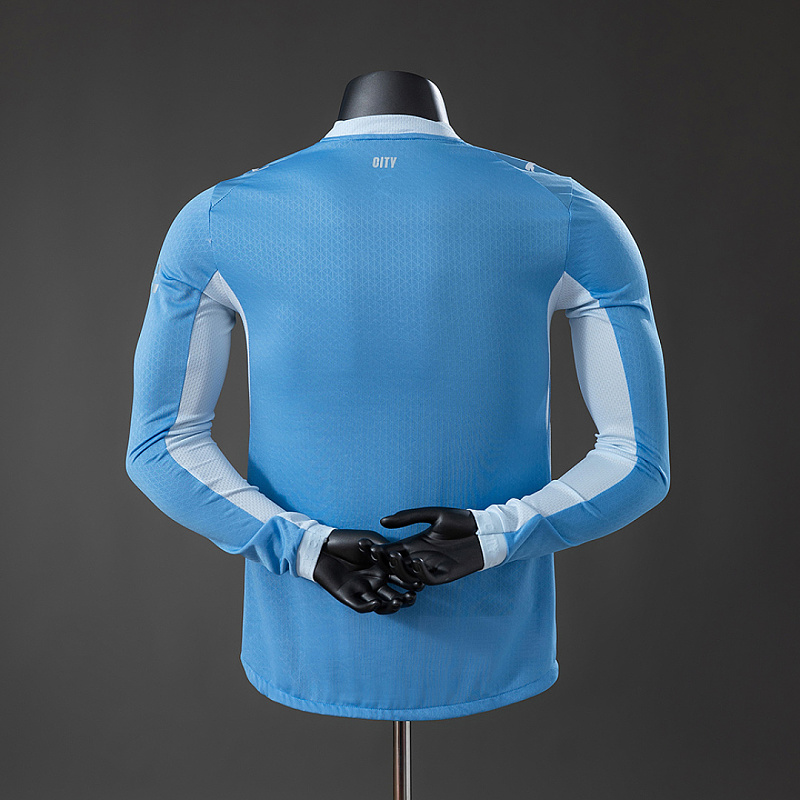 Manchester City Manchester City 26/27 Home Player Long Sleeved Jersey S-3XL 2