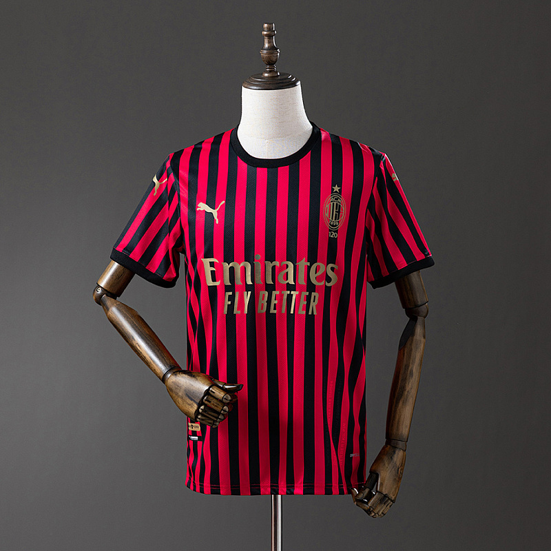 Milan AC Milan 120th Anniversary Retro Jersey S-XXL
