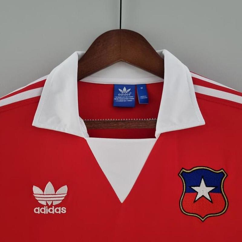 chile 1982 Retro chile 1982 long sleeve home S-XXL 2