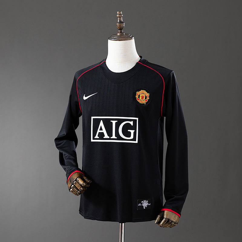 long sleeve Retro long sleeve M-U 07/08 black S-XXL