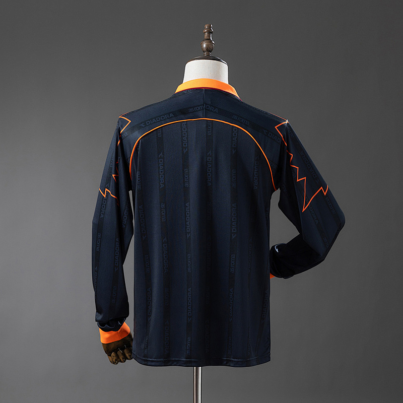 Roma Roma 99/00 Third Away Long-Sleeved Retro Jersey S-4XL 2